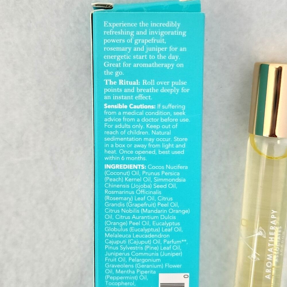 Aromatherapy Associates Revive Morning Perfume Roller ball 0.34 oz. Grapefruit - Picture 2 of 5